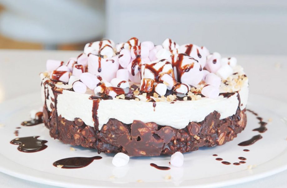 Rocky road cheesecake