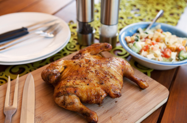 Spatchcock chicken