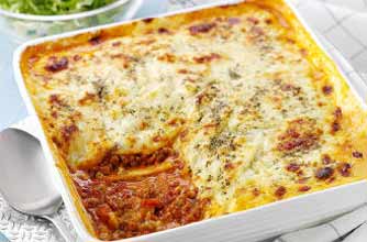 Turkey lasagne
