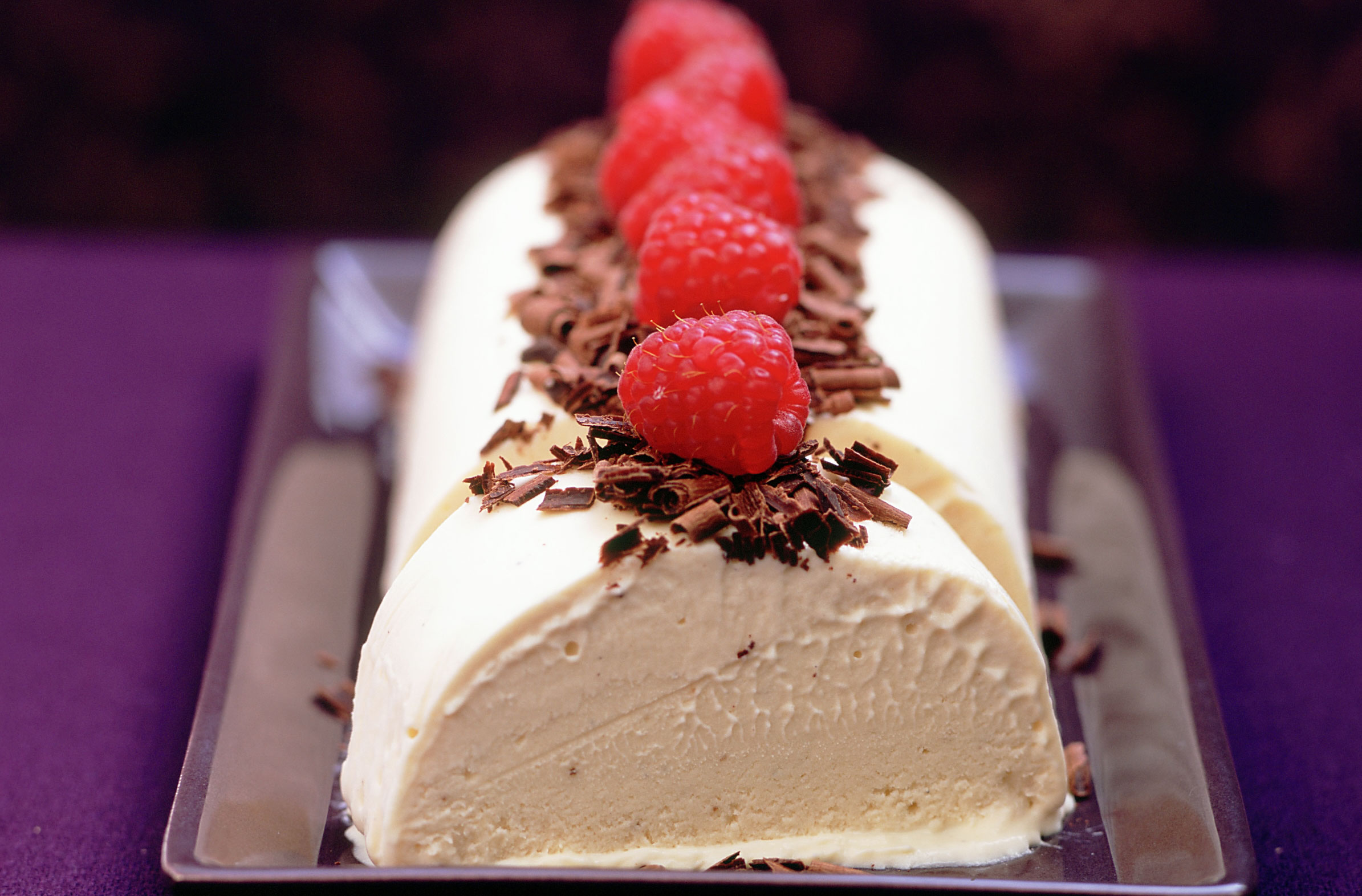 White chocolate parfait