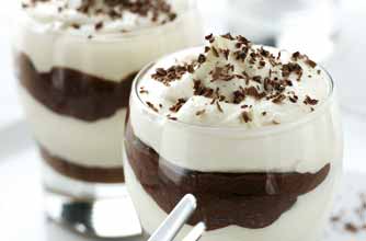 Double chocolate mousse