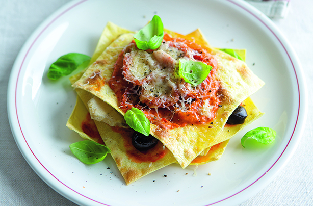 Antipasti open lasagne