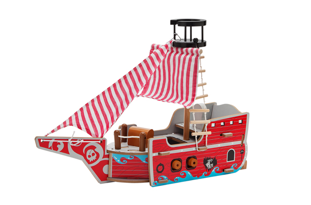 Wooden Pirate Ship