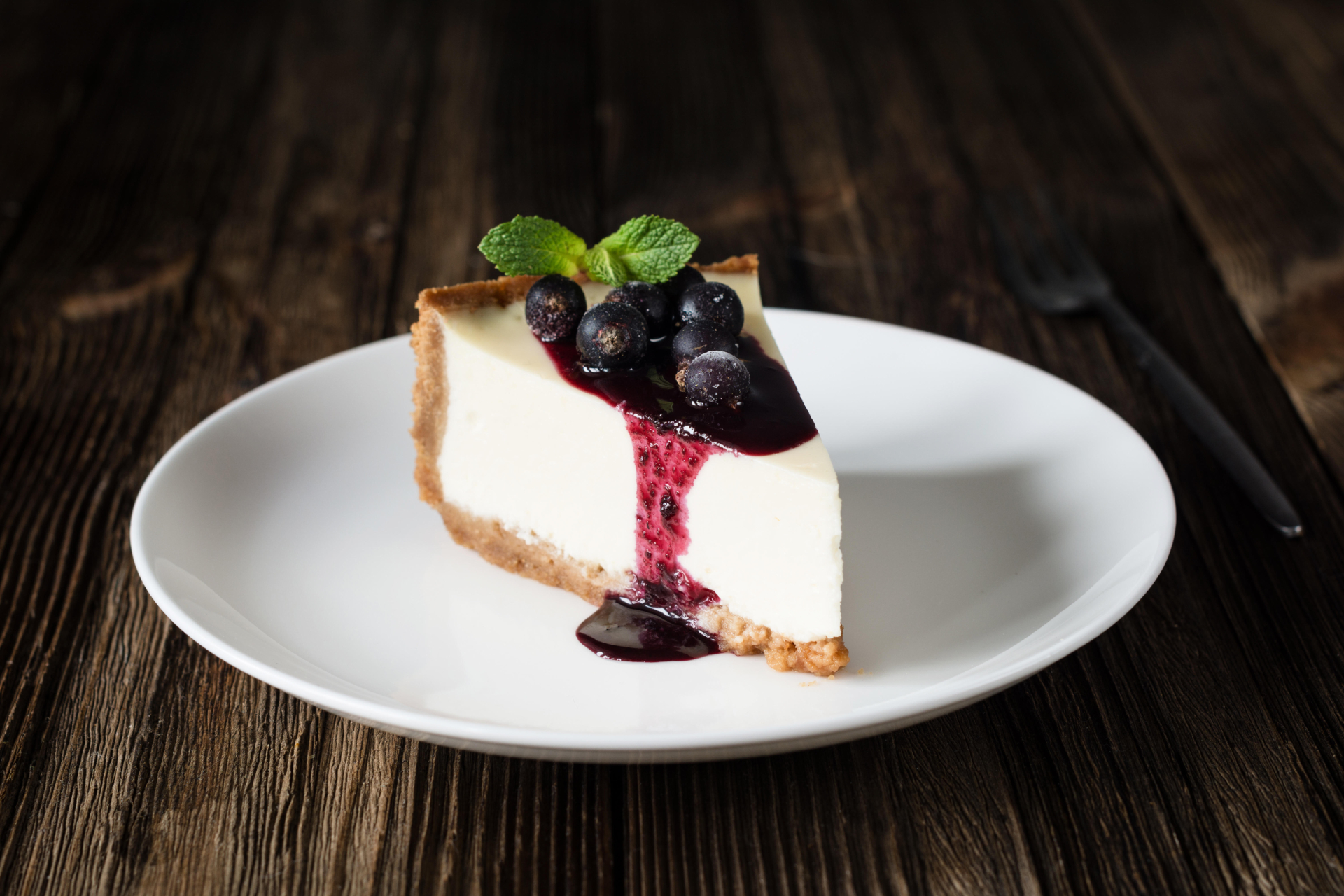 Blueberry cheesecake