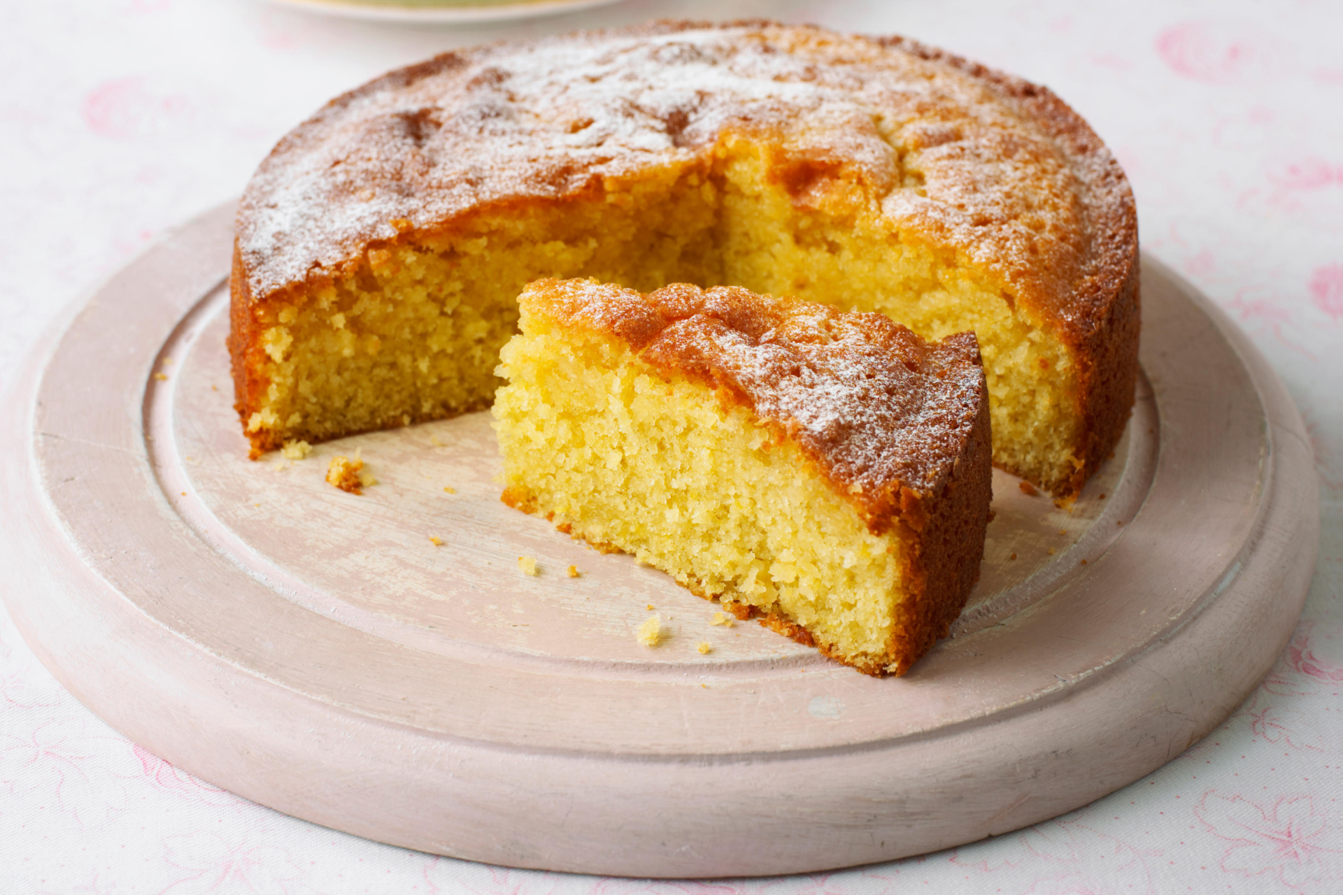 Elderflower and lemon drizzle cake