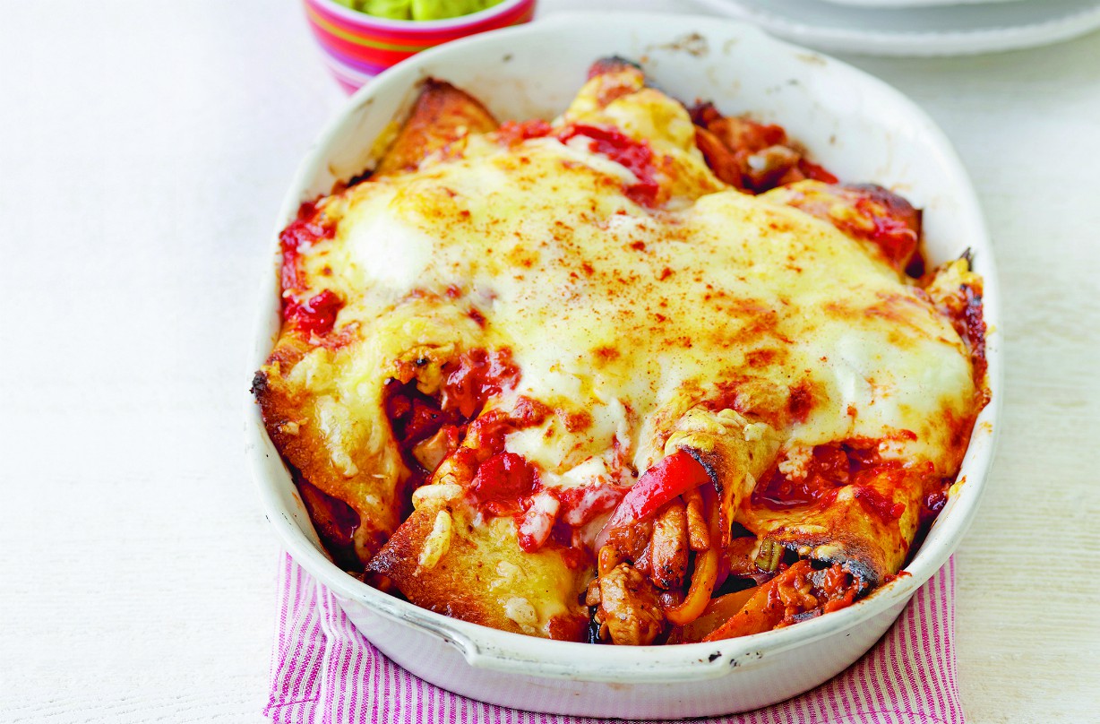 Rosemary Conley's Chicken Enchiladas Mexican Recipes GoodtoKnow