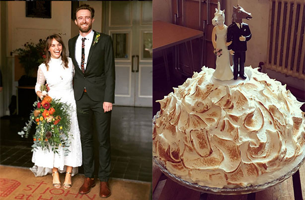Great British Bake Off S Iain Watters Chooses Infamous Baked Alaska Great British Bake Off S Iain Watters Chooses Infamous Baked Alaska As His Wedding Cake