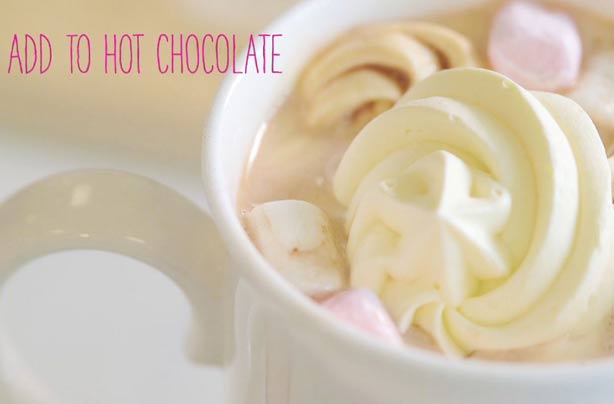 Food hack: How to make frozen cream swirls