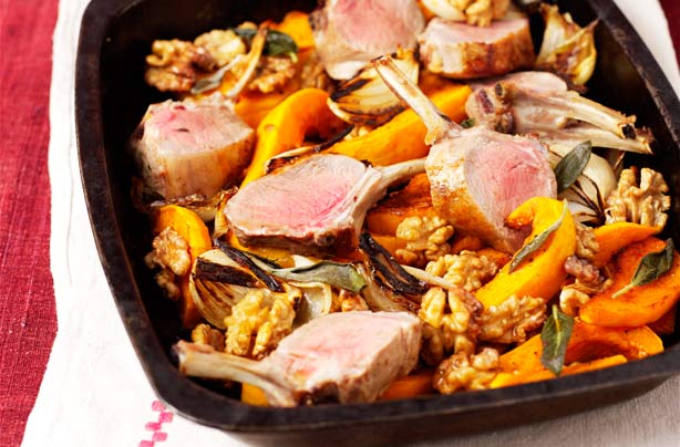 Low carb recipes: roast rack of lamb