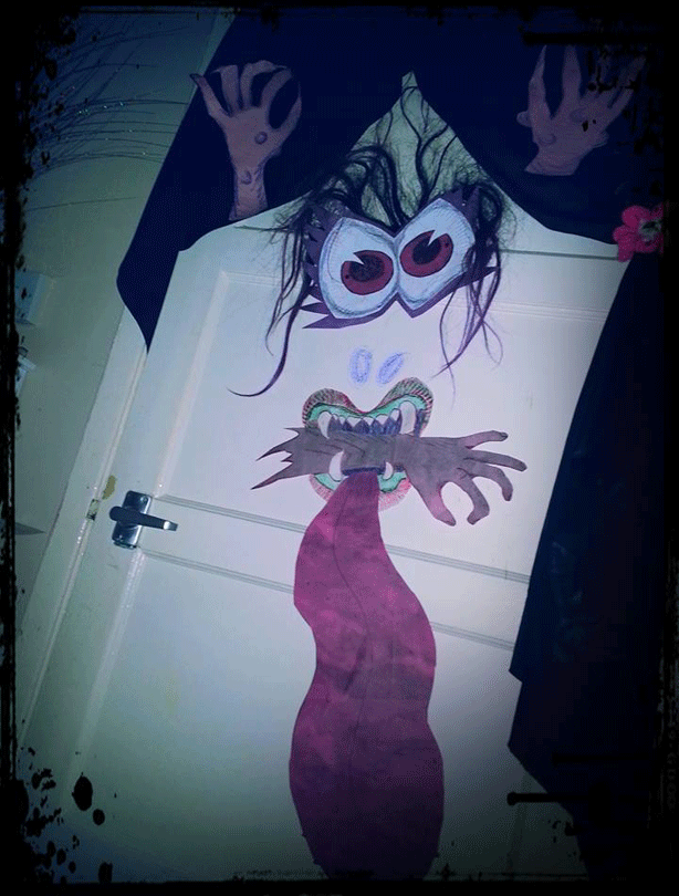 Joy Dehany's Monster Door entry