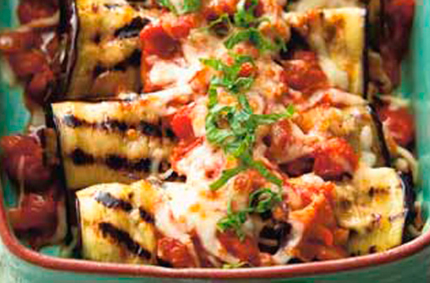 Low carb recipes: mediterranean aubergines