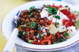 Low carb recipes: Spicy vegetable chilli Slimming World