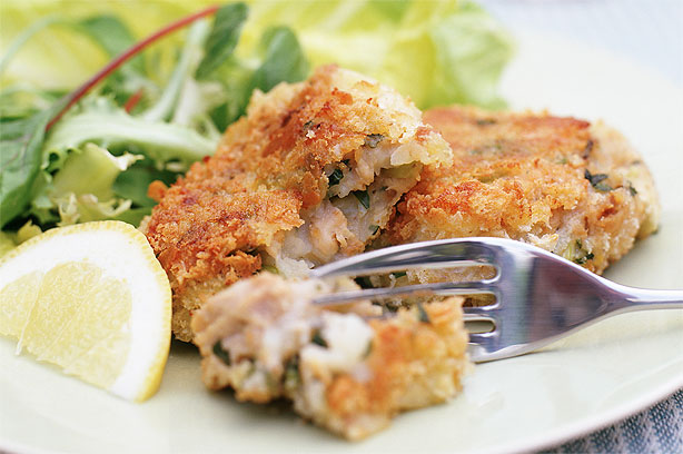 Salmon and Parmesan Fish Cakes