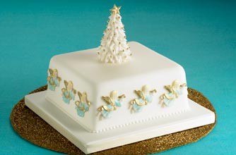 Angel Christmas cake recipe