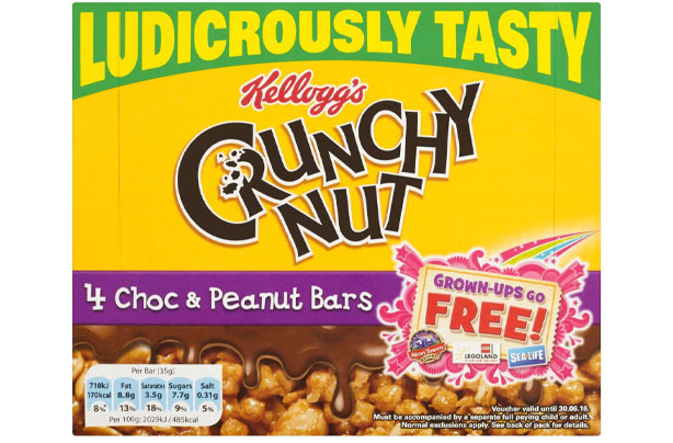 Best and worst cereal bars crunchy nut