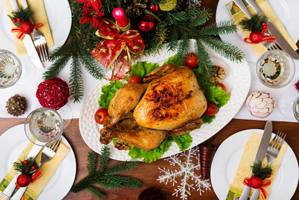 christmas, turkey