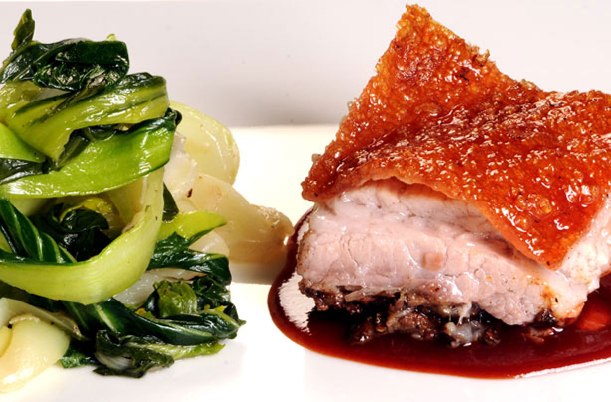 Main: Ken Hom’s crackling Chinese roast pork