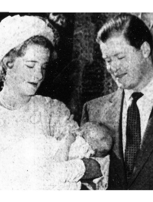 Princess Diana as a baby