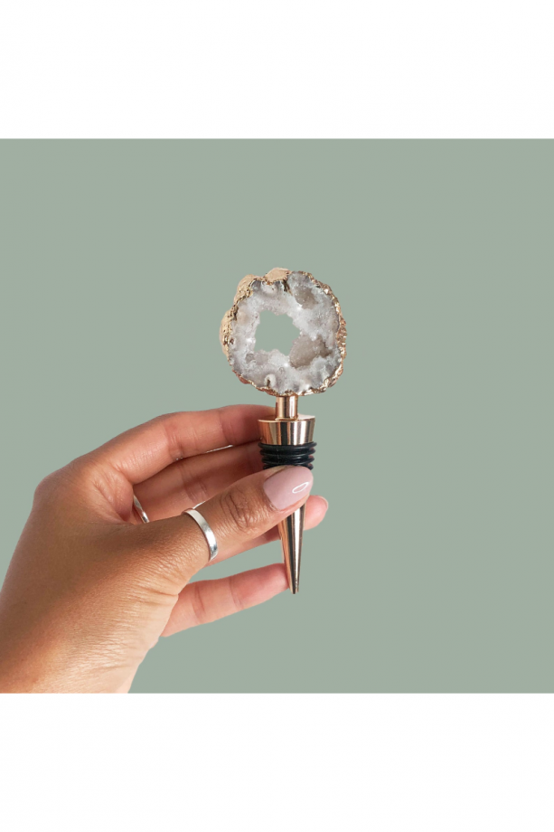 crystal prosecco gift stopper