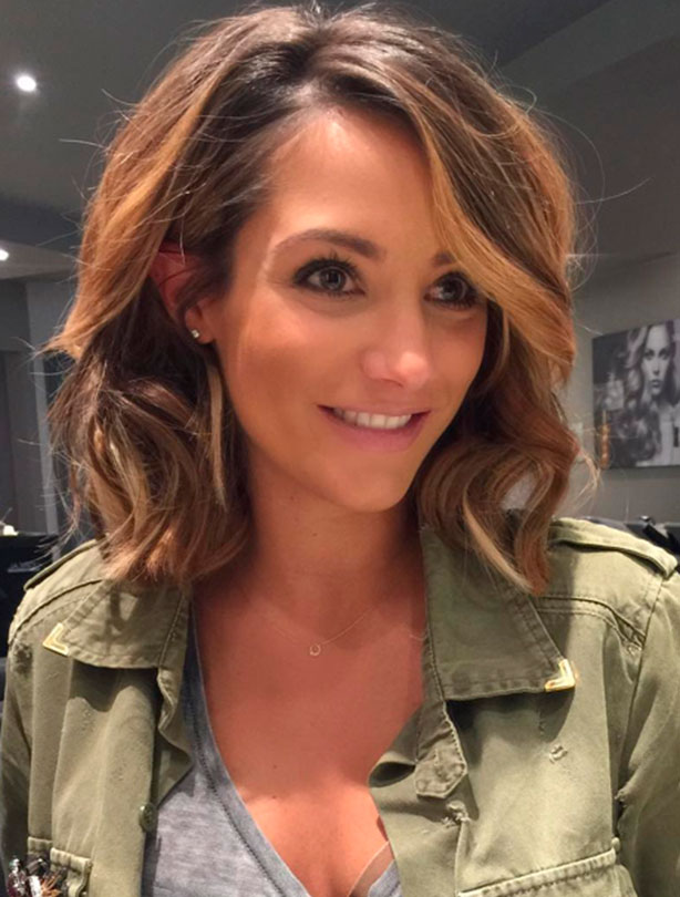 Frankie Bridge gets a bob