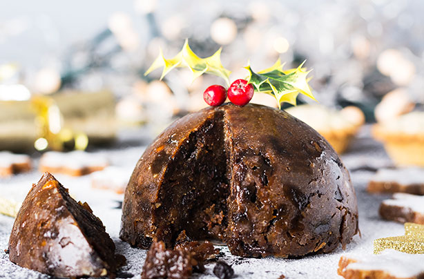 christmas, christmas pudding