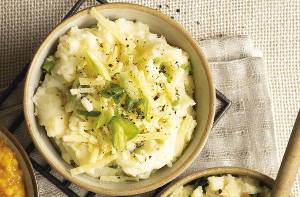 Cheese and onion mash