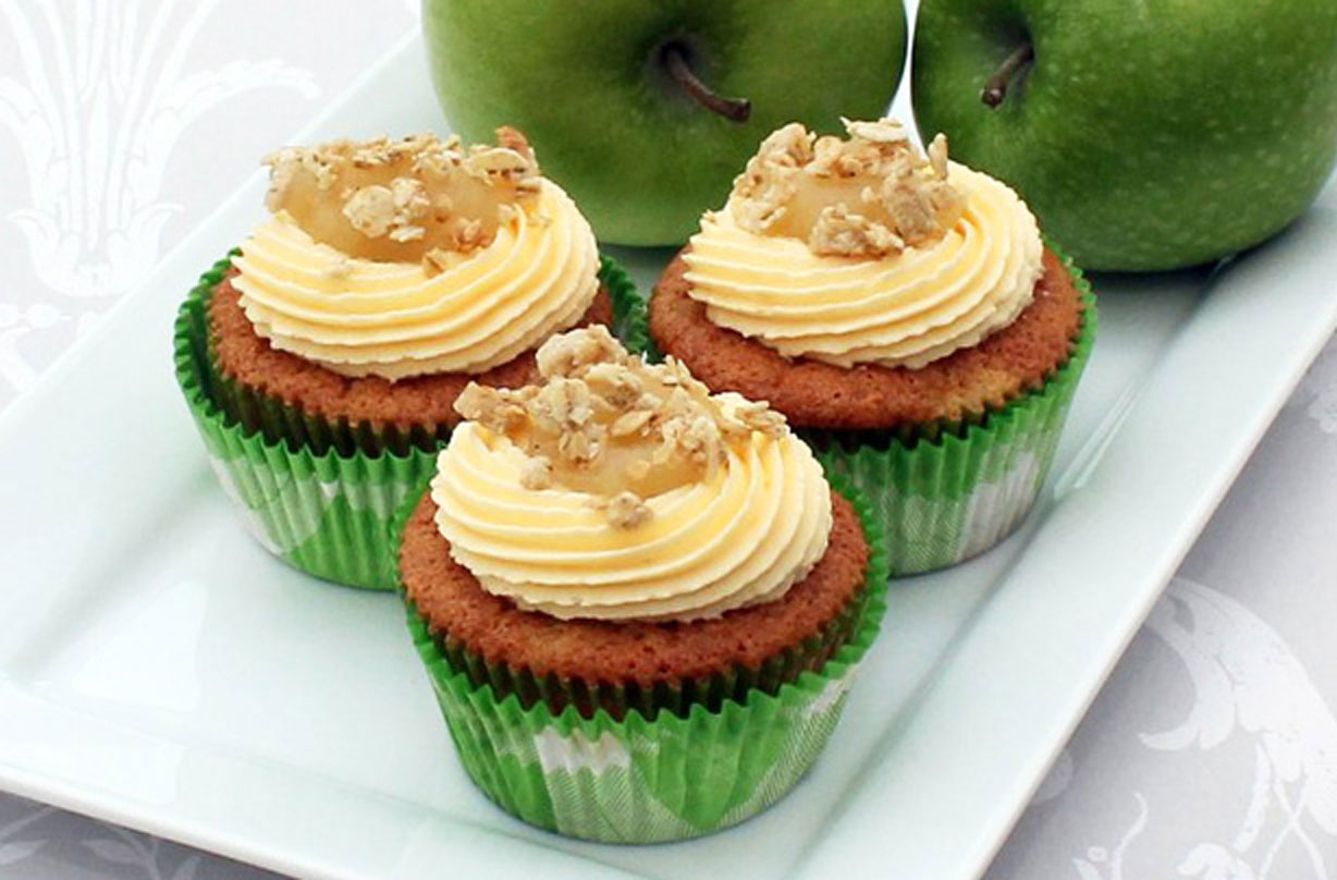 Apple Crumble Cupcakes Recipes GoodtoKnow