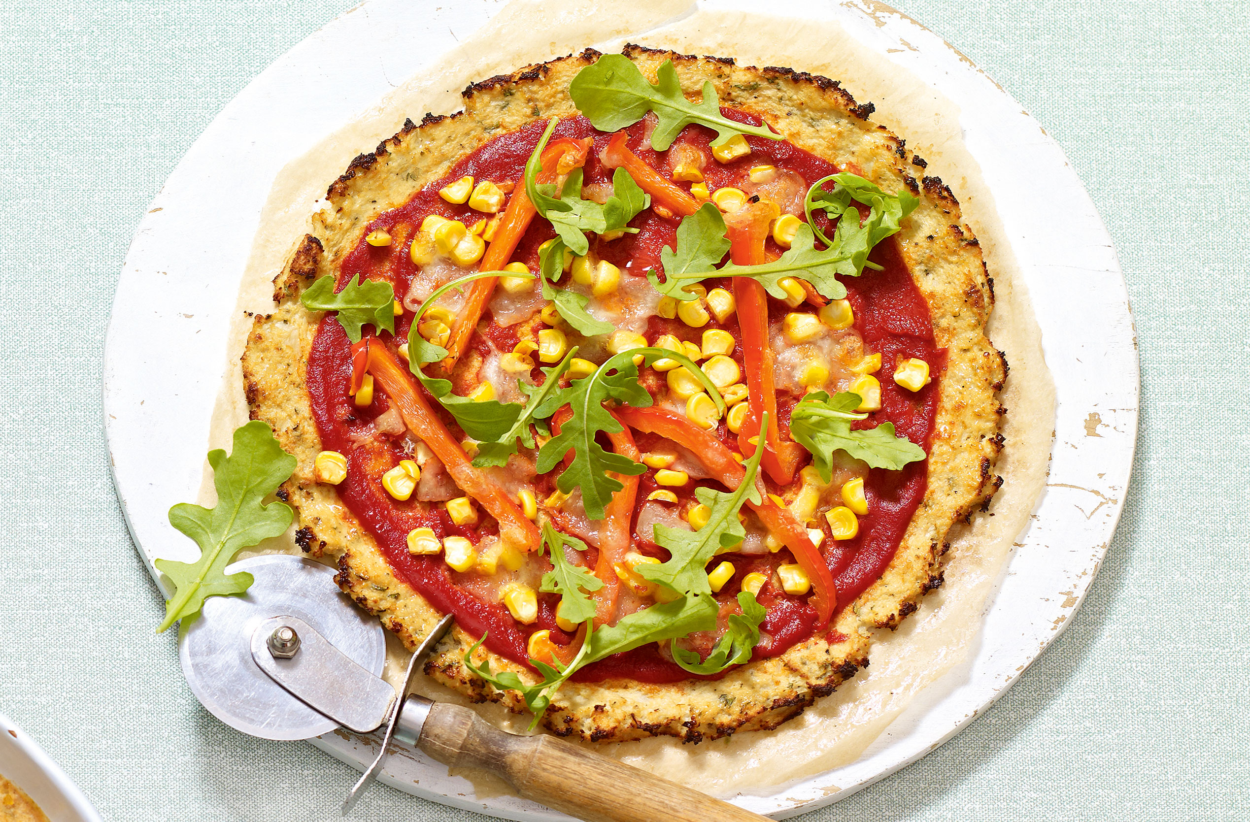 Cauliflower Pizza Main Course Recipes GoodtoKnow