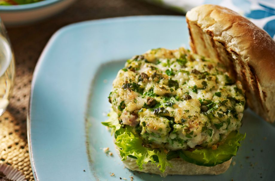 Fast fish burgers
