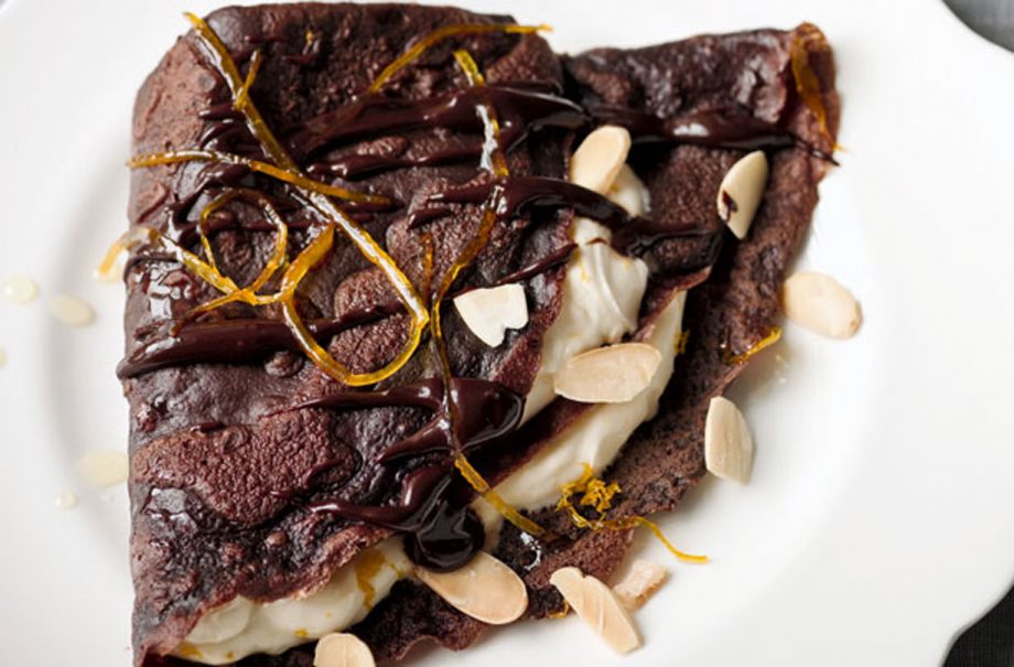 Gordon Ramsay’s chocolate crepes