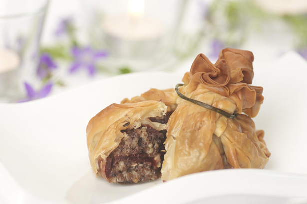 Parcel of haggis Burns Night recipe