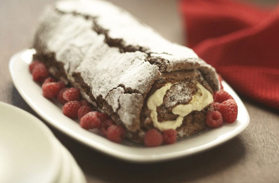 Mary Berry’s ultimate chocolate roulade
