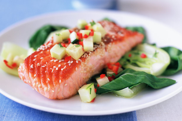 Ginger and Sesame Salmon