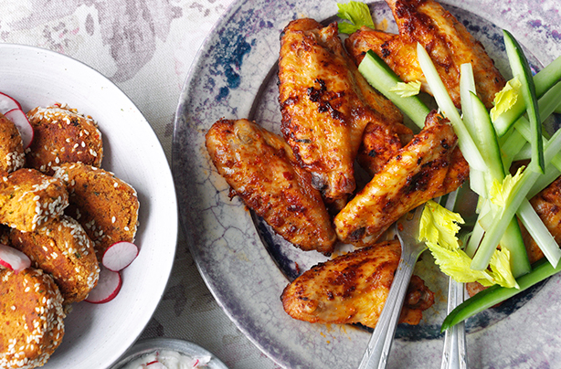 honeyed chicken wings