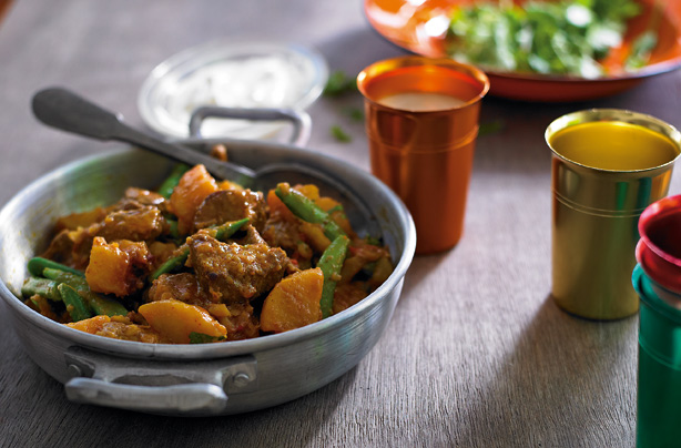 Lamb and beer curry