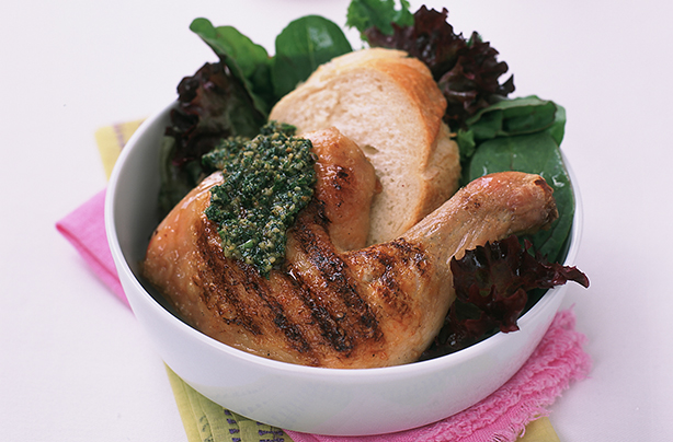parsley pesto chicken