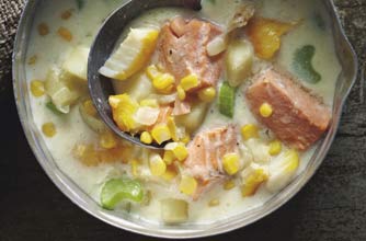 Smoked haddock chowder