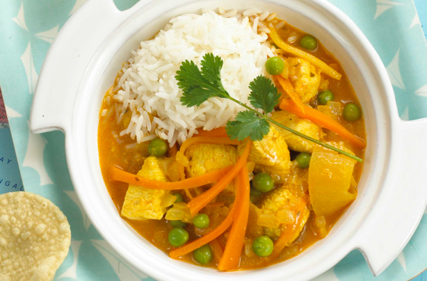 Annabel Karmel's fruity chicken curry