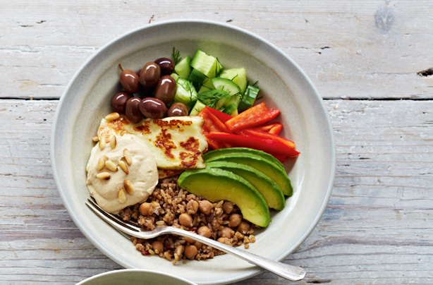 Greek grain salad