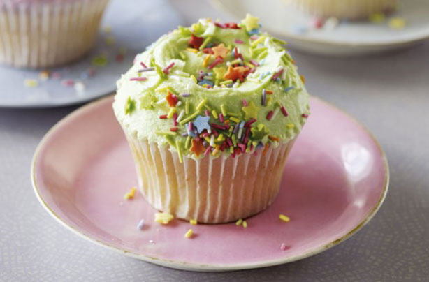 Hummingbird Bakery vanilla cupcakes