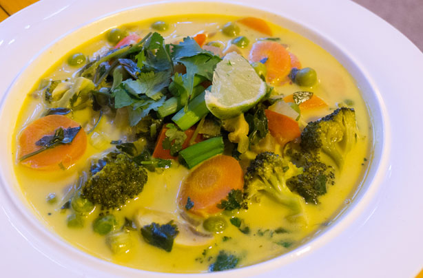 Spicy Thai-style soup