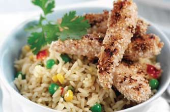James Tanner's sesame chicken