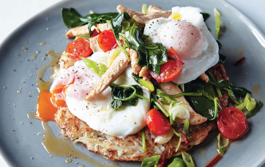 Joe Wicks Body Coach Lean in 15 chicken with hasbrowns