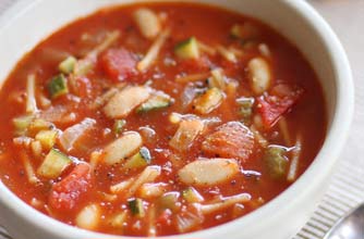 Minestrone soup recipe
