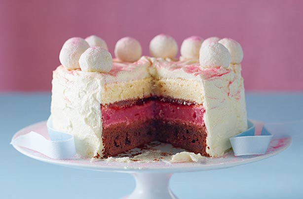Triple layered Simnel cake