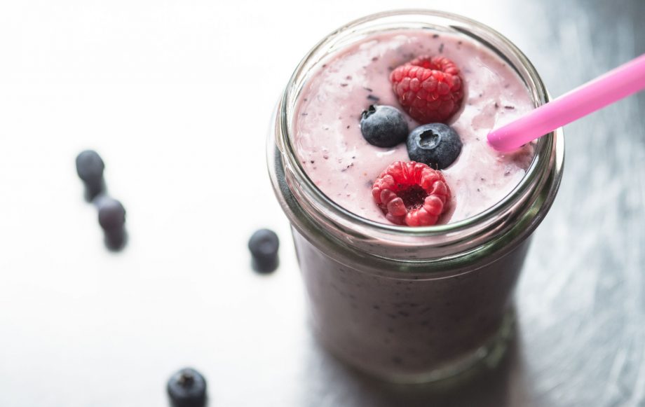 Blueberry smoothie
