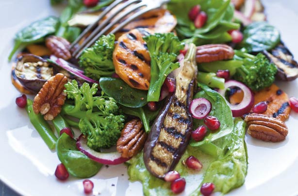 sweet potato aubergine