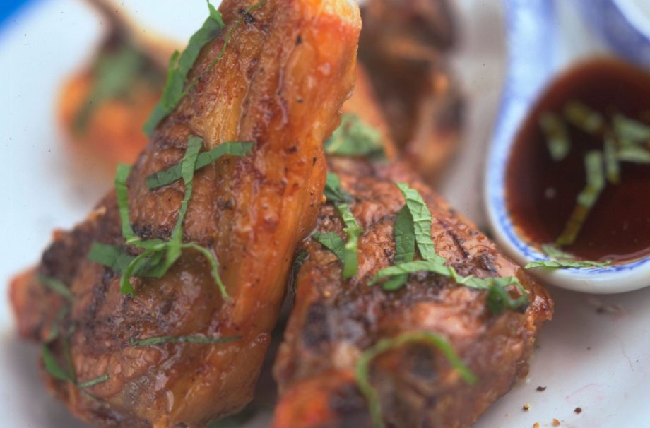Gloria’s special lamb chops