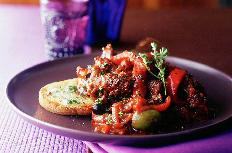 Greek lamb casserole