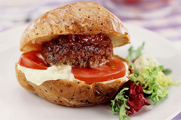 Mini burger jackets